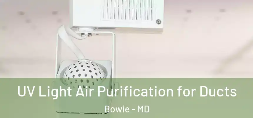  UV Light Air Purification for Ducts Bowie - MD